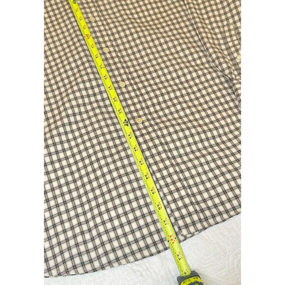 Haggar Generations Men's XL Plaid Button Down Shirt - Picture 5 of 8